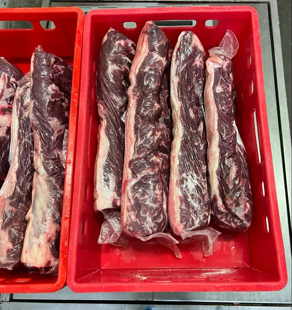 Découpes bovines conditionnées sous vide